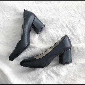 Maryam Nassir Zadeh Black block heel pumps 36 1/2
